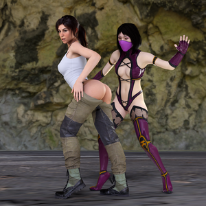 Mortal Kombat Girls Porn Femdom - Rule34 - If it exists, there is porn of it / lara croft, mileena / 6808440