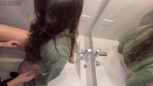 Family Sex In Bathroom - Sex in the bathroom at a family party - Lesbian Porn Videos