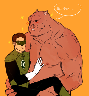 Green Lantern Porn Tumblr - Green Lantern: The Animated Series â€” poopmaestro: NO ONE TOLD ME ABOUT  KILOWOG WEEK...