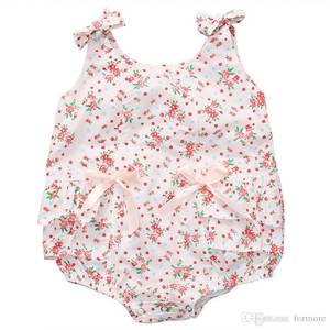 Newborn Babies Porn - ... Newborn Baby Girls Clothes Toddlers Romoper Dress Designer Kids Suit  Infant Summer Outfit Bubble Onesies Floral