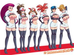 Jessie And Officer Jenny Porn - Jessie hired May, Hilda, Flannery, Officer Jenny and Professer Juniper to  team rocket (Reit) [Pokemon] : r/rule34