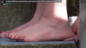 barefoot cock crush - Unaware barefoot cock trample - ThisVid.com