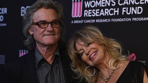 Goldie Hawn Sharon Stone Porn - Goldie Hawn and Kurt Russell caught kissing in loved-up backstage photo -  fans react | HELLO!