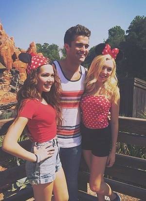 Kelli Berglund Peyton List Porn - Disney Channel stars Payton List, Kelli Berglund and Spencer Boldman. Hair  and makeup by