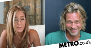 Jennifer Aniston Giving Blowjob - Jennifer Aniston and Brad Pitt video analysed by body language expert |  Metro News