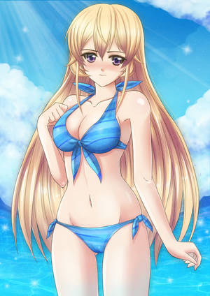 anime bikini cleavage - Anime