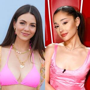 Ariana Grande Victorious Porn Lesbian - Victoria Justice Addressed the â€œAnnoyingâ€ Ariana Grande Feud Rumors at  Coachella | Teen Vogue