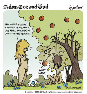 Adam And Eve Porn Comic - Cartoon: adam eve and god 15 (medium) by mortimer tagged ...