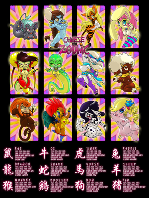 Chinese Zodiac Porn - Zodiac by jaxxy on Newgrounds