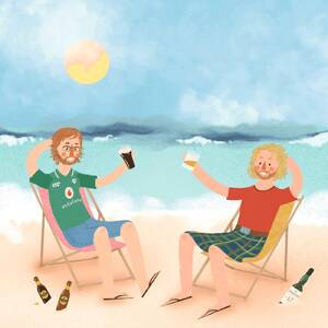 cartoon nude beach couples - Celts in the Caribbean (podcast) - celtsinthecaribbean | Listen Notes