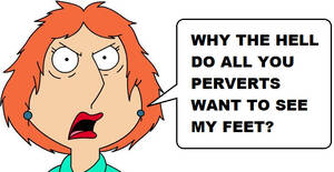 Lois Griffin Foot Porn - Lois Griffin by IWantReese3 on DeviantArt