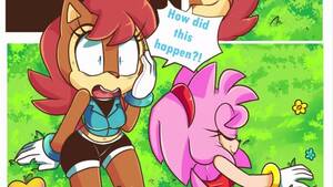 Amy Sally Acorn Porn - Sonic Hentai Comic - Sally & Amy and the Forbidden Fruit, uploaded by  areresss