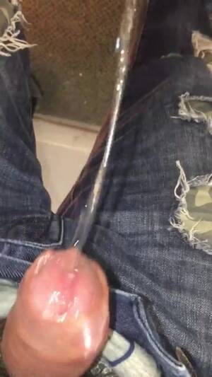 Gay Cum Piss Porn - Close Up Messy Uncut Piss and Cum - gay pissing porn at ThisVid tube