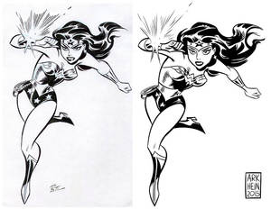 Bruce Timm Porn - Bruce Timm Wonder Woman Study