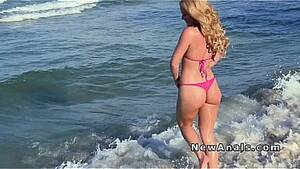 Beach Blonde Bikini Anal Porn - Beach blonde in bikini anal bangs - XNXX.COM