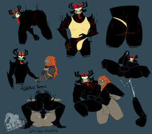 Aku Samurai Jack Gay Porn - some aku doodle dumps along with some ganondorf - Tumbex