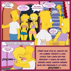 Bart And Lisa Simpson Porn Comic - Simpsons Hentai Incesto Bart y Lisa Follando en el colegio