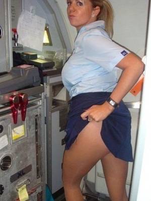 hot flight attendants upskirt - Flight Attendants Looking To Join The Mile High Club (22 pics)