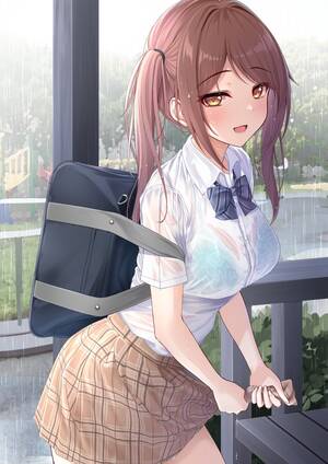 anime hentai wet clothes - Wet Clothes