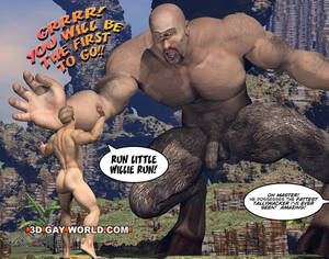 big dick 3d monster toons - Huge monster with a huge dick fucks a - Silver Cartoon - Picture 8