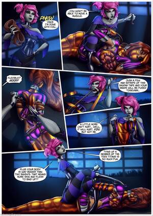 Lesbian Superhero Porn Starfire - Teen Titans Starfire Porn Comic - Page 022