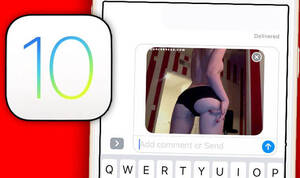 Nowhere Porn Iphone - iPhone fans have been discovering some very unsuitable content hidden  within iOS 10