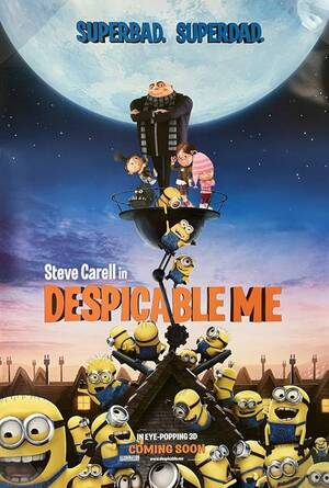 Despicable Me 2 Porn - Amazon.com: DESPICABLE ME MOVIE POSTER 2 Sided ORIGINAL INTL 27x40 STEVE  CARELL: Prints: Posters & Prints