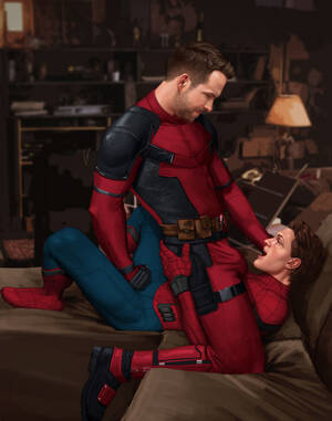 Hot Gay Deadpool Porn - GaboArtist] Deadpool x Spiderman - Gay Manga | HD Porn Comics