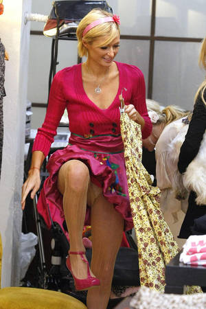 church upskirt no panties - The Princess of the No Panties Club, Ms. Paris Hilton opened up her new  business today called Flash Your Crotch cause' That's Hot Enterprises.