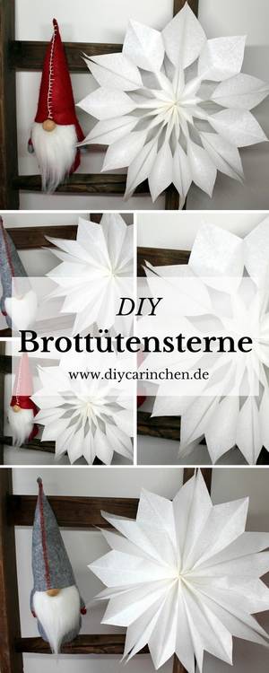 Flowers For Algernon Porn - Last Minute DIY: Geschenkidee zu Weihnachten, Weihnachtssterne aus  BrottÃ¼ten in weniger als 5 Minuten! â˜†