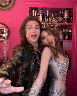 Elizabeth Hurley - Elizabeth Hurley, 57, wows in nude bedazzled bodysuit