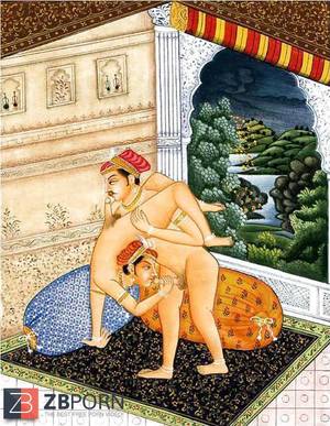 indian art porn - Drawn Ero and Porn Art 1 - Indian Miniatures Mughal Period