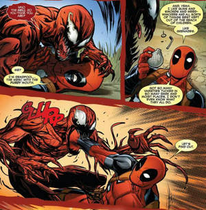 Deadpool Carnage Porn - Deadpool vs Carnage