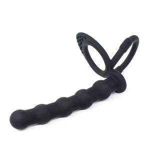 couples using anal beads - Anal Beads Plug Black Double Penetration Strap On Penis Anus Massage Erotic  Goods Adult Couples Porn Games Sex Toys for Women - AliExpress