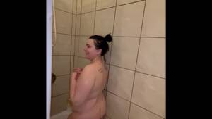 fucks him in a shower - Stepbrother walks in on chubby step sis taking a shower and fucks her on  the bathroom floor watch online