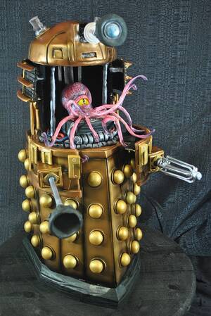 Dalek Porn - Dalek | Dalek cake, Sculpted cakes, Amazing cakes