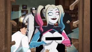 cartoon flash boobs - Censored nipples? Perfect, all family friendly here ðŸ‘ : r/HarleyQuinnTV