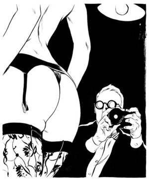 black porn illustrations - Cun+Shi+Illustration+art+inked+porn (500Ã—609)