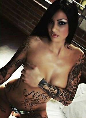 chola tits - This page contains Black Inked Body Art Tattoo Designs and all about Black  Inked Tattoo Designs,Body Art Tattoos, Body Art Black Inked Tatt.