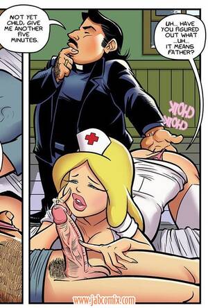 cartoon nurse cum - Horny nurse is craving for a hard cock, watch Jab cartoon sex