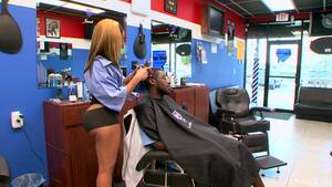 Barber Chair Sex - Toni Sweets gets her wet cunt fucked hard at a barber shop | Any Porn