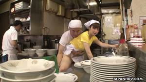 japanese waitress - 