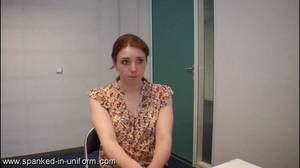 caroline grey spanking - A pensive Caroline in \