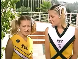 horny cheerleader threesome - Cheerleaders Kristi and Teri Starr threesome | xHamster