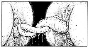 black porn illustrations - symbios erotic illustration