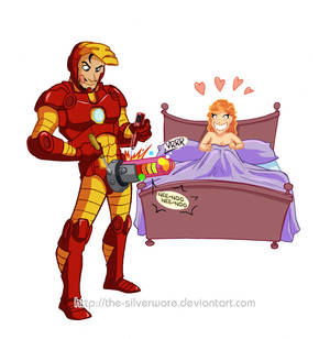 cartoon pepper potts nude - Superheroes & Sex - Toys by silverware