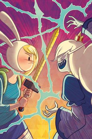 Ice Queen Adventure Time Anime Porn - Fionna and Cake Issue Cover D by Faith Erin Hicks & Noreen Rana