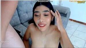 latina cum webcam - Latina Webcam Facial Porn - latina & webcam Videos - SpankBang