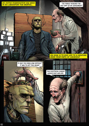 Monster Comic - ... Monster Squad - Frankenstein - page 2 ...