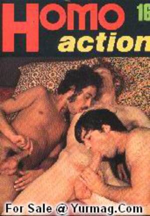 1970s Gay Porn Magazines - Retro Color Climax Gay Porn Magazine HOMO ACTION 16